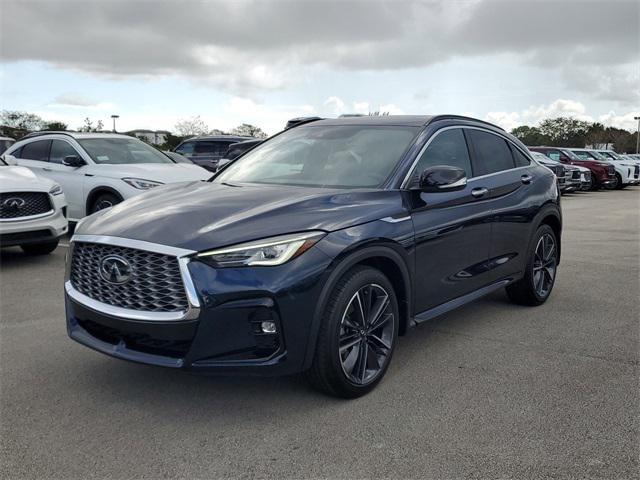 new 2025 INFINITI QX55 car, priced at $52,085