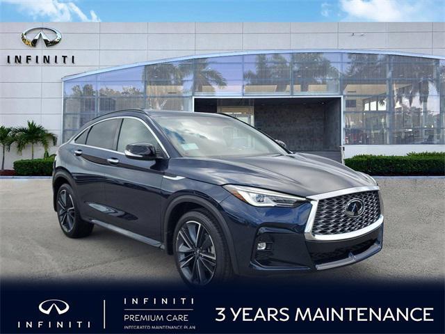 new 2025 INFINITI QX55 car, priced at $52,085