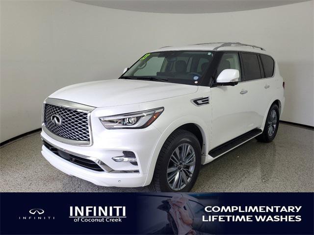 used 2023 INFINITI QX80 car, priced at $47,925