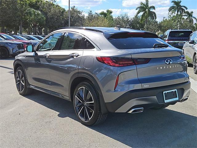 new 2025 INFINITI QX55 car, priced at $52,085