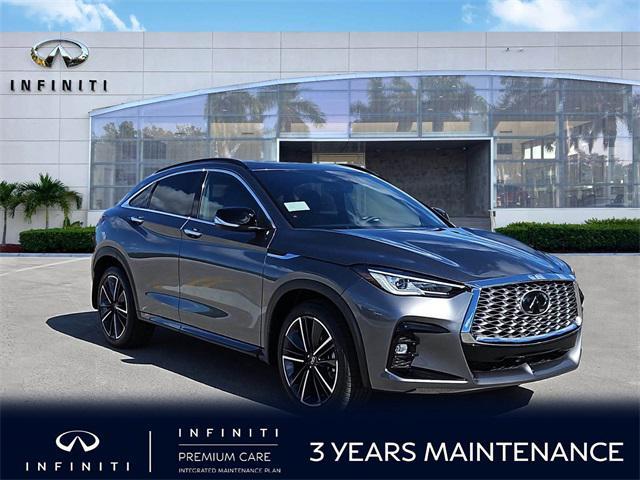 new 2025 INFINITI QX55 car, priced at $52,085