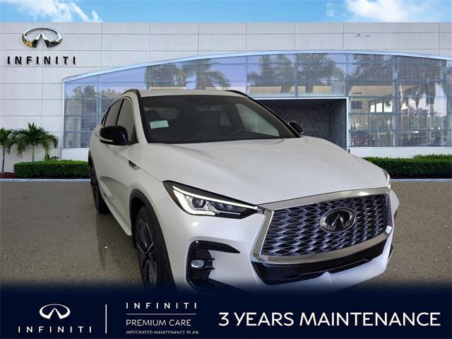 new 2025 INFINITI QX55 car, priced at $53,485