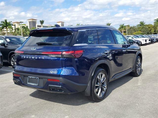 new 2025 INFINITI QX60 car, priced at $59,080