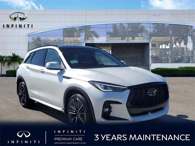 new 2025 INFINITI QX50 car, priced at $54,170