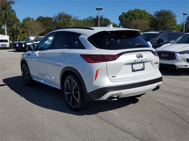 new 2025 INFINITI QX50 car, priced at $54,170