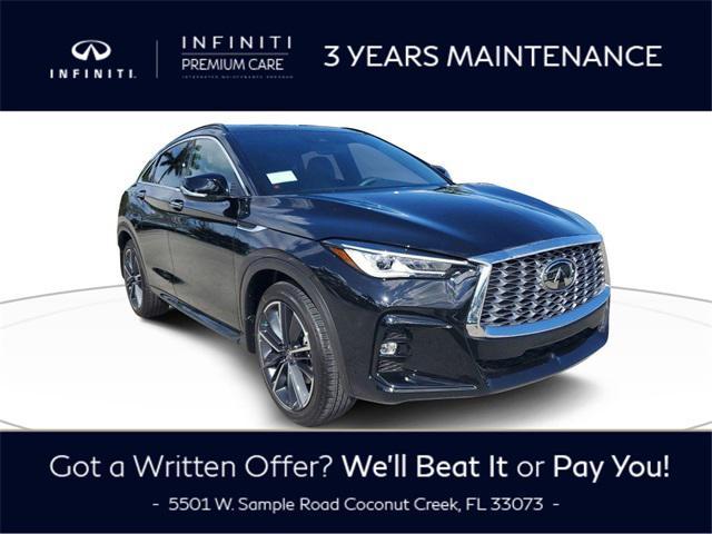 new 2025 INFINITI QX55 car, priced at $52,750