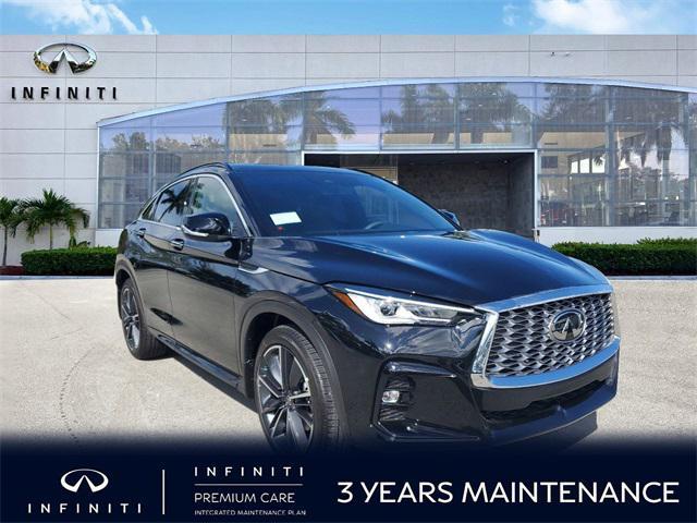 new 2025 INFINITI QX55 car, priced at $52,750