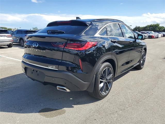 new 2025 INFINITI QX55 car, priced at $52,750