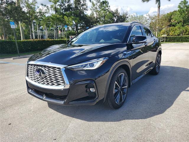 new 2025 INFINITI QX55 car, priced at $52,750