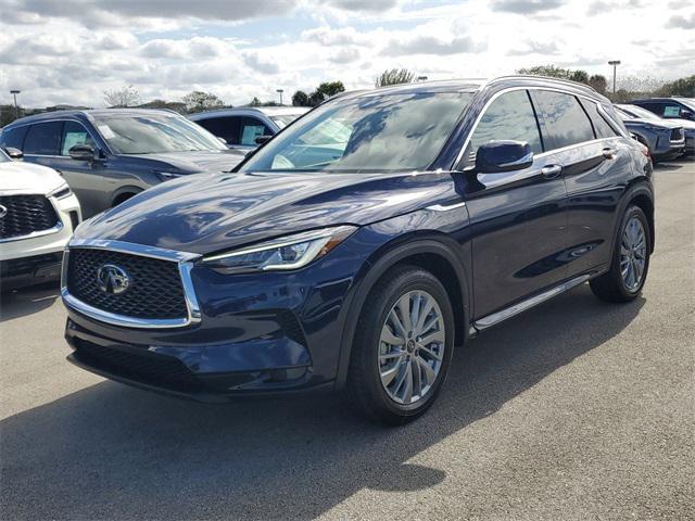 new 2025 INFINITI QX50 car, priced at $49,555