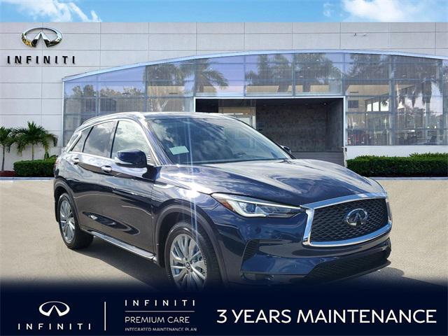 new 2025 INFINITI QX50 car, priced at $49,555