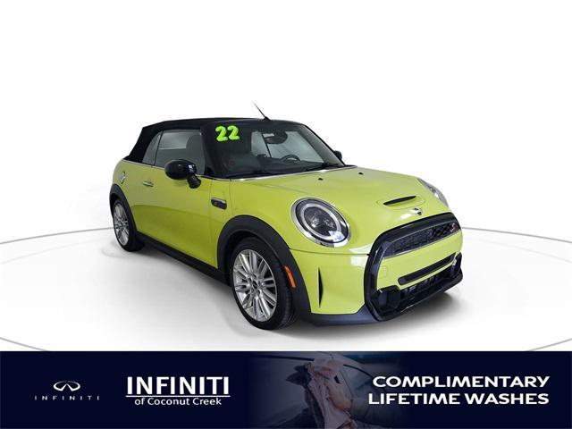 used 2022 MINI Convertible car, priced at $25,891