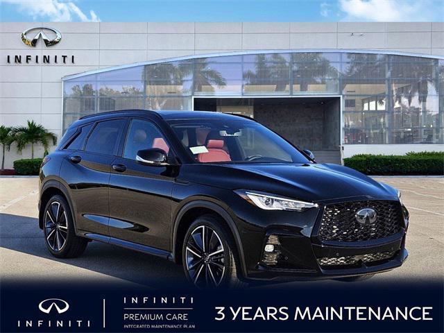 new 2025 INFINITI QX50 car, priced at $53,270