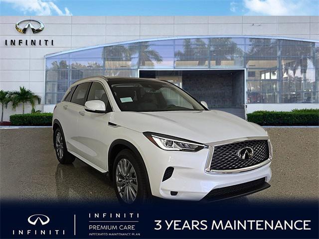 new 2025 INFINITI QX50 car, priced at $50,170