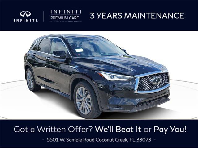new 2025 INFINITI QX50 car, priced at $49,270