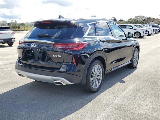 new 2025 INFINITI QX50 car, priced at $49,270