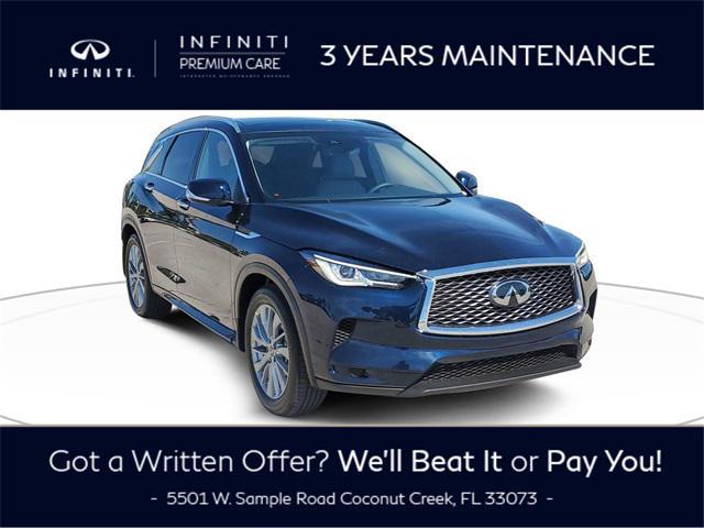 new 2025 INFINITI QX50 car, priced at $48,370