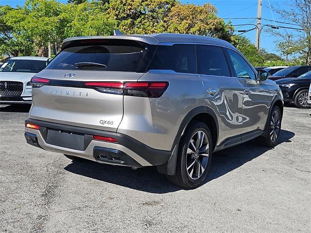 new 2025 INFINITI QX60 car, priced at $59,080