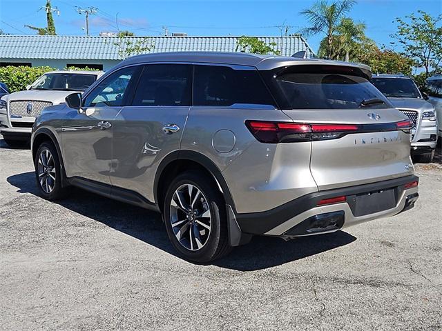 new 2025 INFINITI QX60 car, priced at $59,080