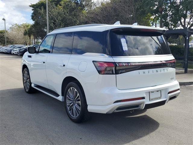 new 2025 INFINITI QX80 car, priced at $96,300