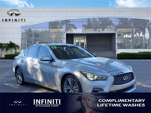 used 2019 INFINITI Q50 car, priced at $24,982