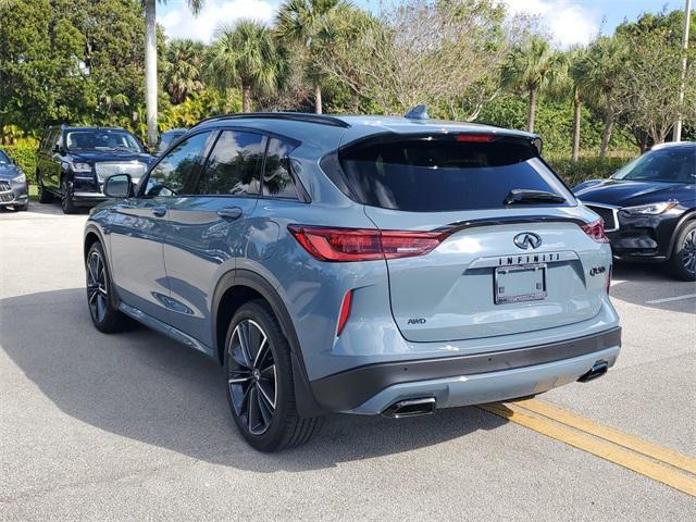 new 2025 INFINITI QX50 car, priced at $54,055