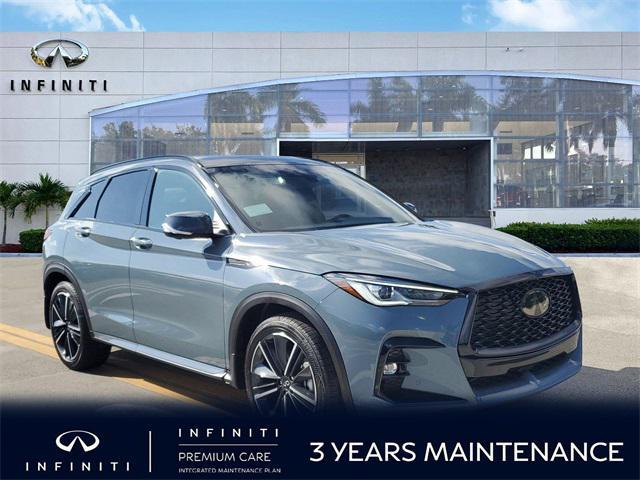 new 2025 INFINITI QX50 car, priced at $54,055