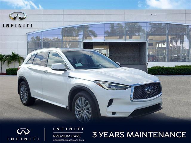 new 2025 INFINITI QX50 car, priced at $49,270