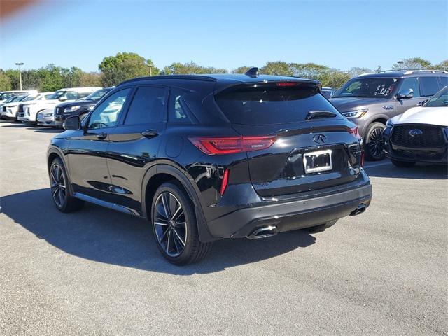 new 2025 INFINITI QX50 car, priced at $53,270