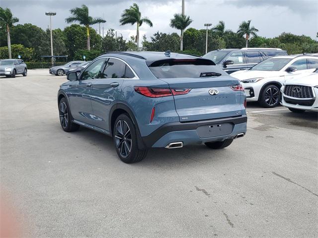 new 2025 INFINITI QX55 car, priced at $52,780