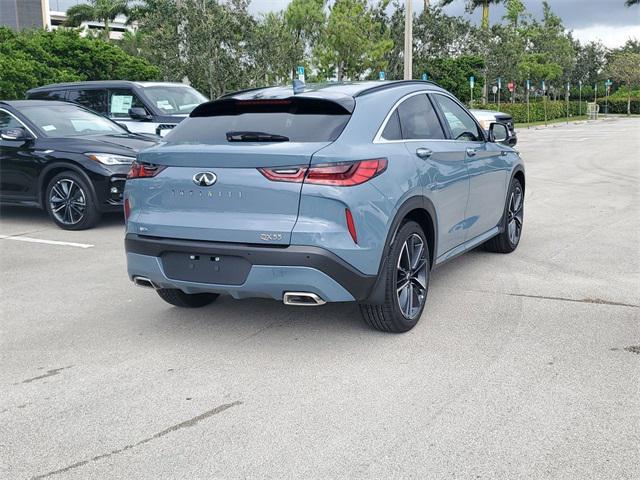 new 2025 INFINITI QX55 car, priced at $52,780