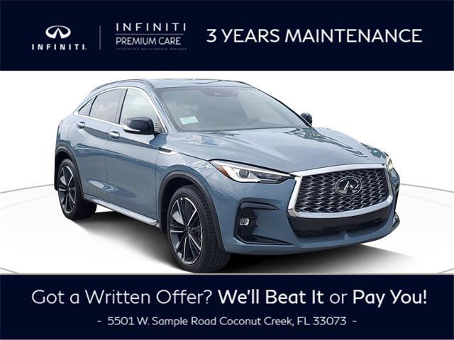 new 2025 INFINITI QX55 car, priced at $52,780