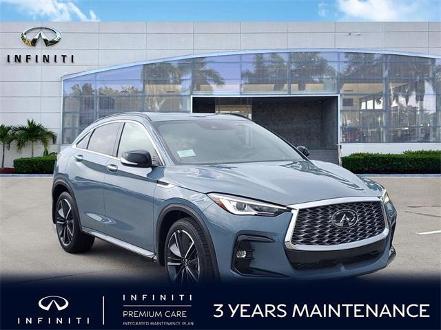 new 2025 INFINITI QX55 car, priced at $52,780