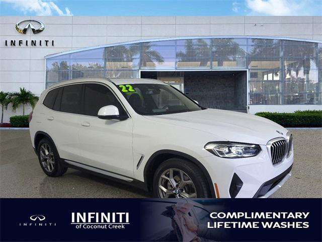 used 2022 BMW X3 car, priced at $30,807