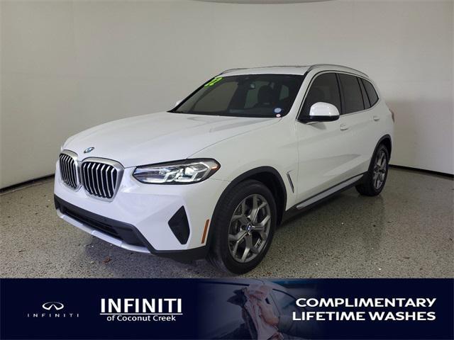 used 2022 BMW X3 car, priced at $30,807