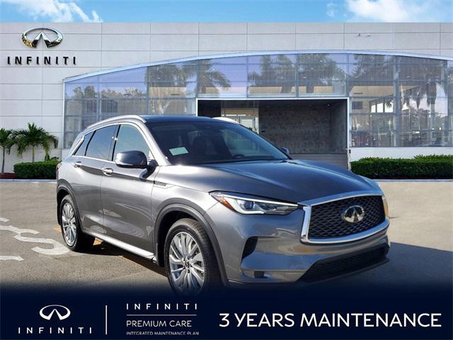 new 2025 INFINITI QX50 car, priced at $49,270