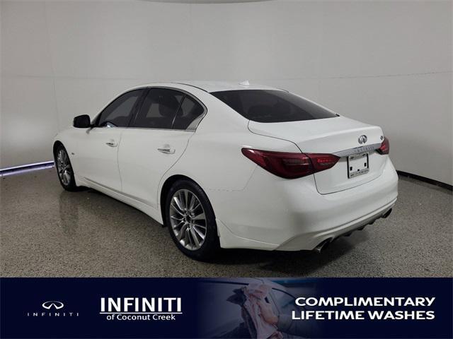 used 2019 INFINITI Q50 car, priced at $17,886