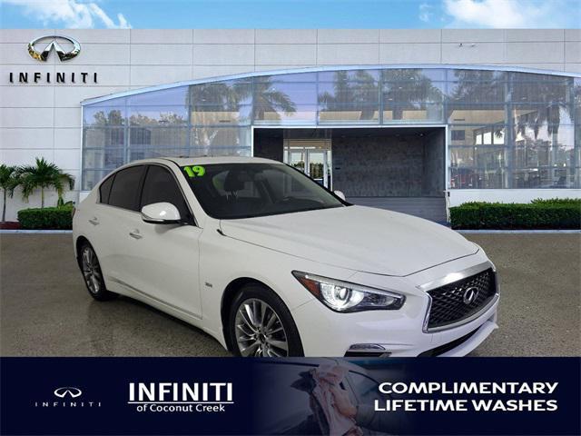 used 2019 INFINITI Q50 car, priced at $17,886