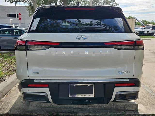 new 2025 INFINITI QX60 car, priced at $68,785