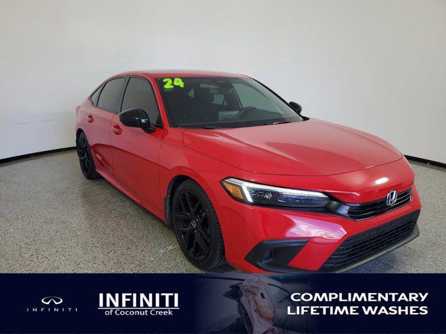 used 2024 Honda Civic car, priced at $25,888