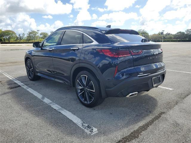 new 2025 INFINITI QX55 car, priced at $52,085