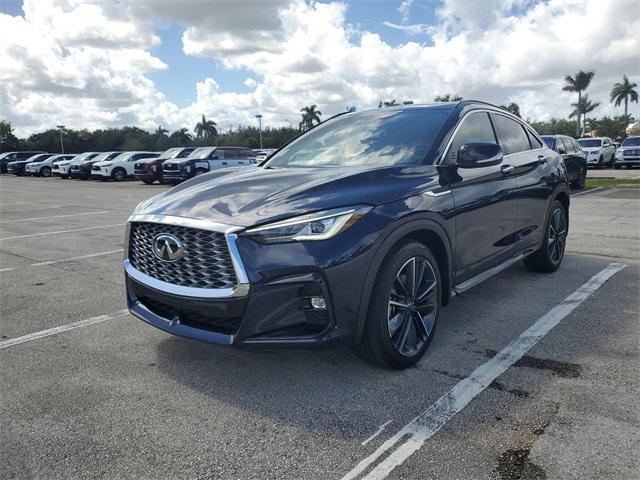 new 2025 INFINITI QX55 car, priced at $52,085