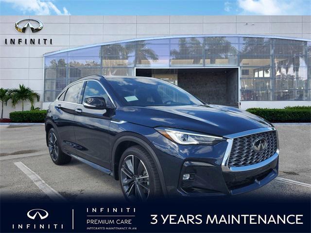 new 2025 INFINITI QX55 car, priced at $52,085