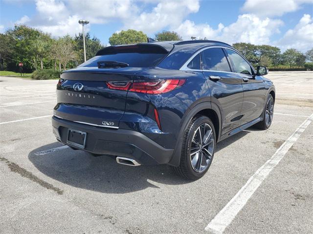 new 2025 INFINITI QX55 car, priced at $52,085