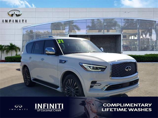 used 2022 INFINITI QX80 car, priced at $41,862