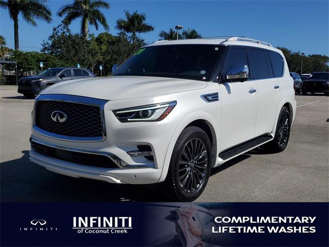 used 2022 INFINITI QX80 car, priced at $40,899