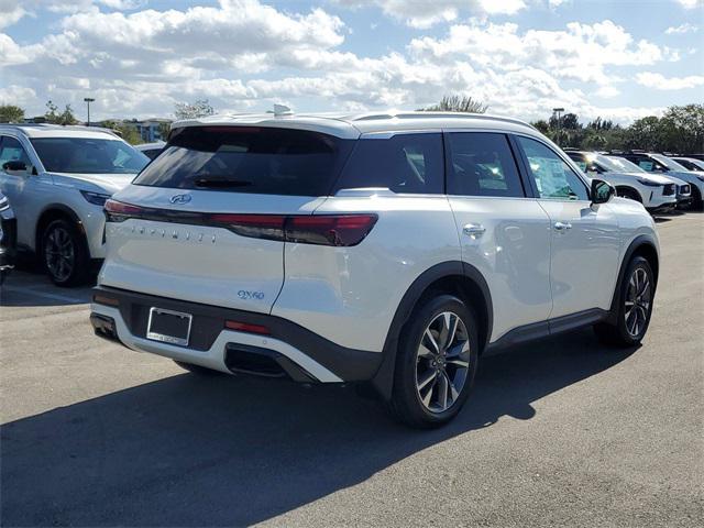 new 2025 INFINITI QX60 car, priced at $59,080