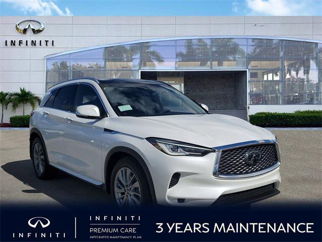 new 2025 INFINITI QX50 car, priced at $50,170