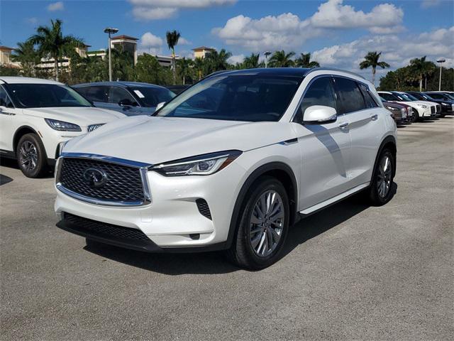 new 2025 INFINITI QX50 car, priced at $50,170