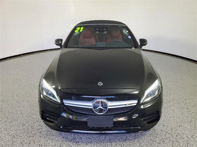 used 2021 Mercedes-Benz AMG C 43 car, priced at $54,810